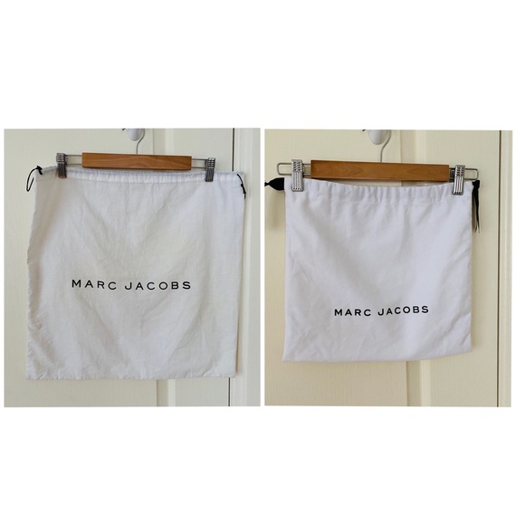 Marc Jacobs Handbags - Marc Jacobs Medium & Large Size White Dust Bags 12'' X13.25'', 18.25'' x 19''